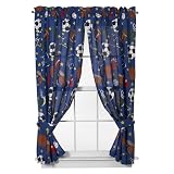 American Sports Print Drapes