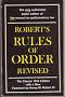 ROBERT'S RULES OF ORDER REVISED