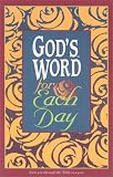 God's Word for Each Day: God's Word Burgundy Imitation Leather