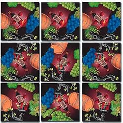 Vin Vino, Wein, Wine! Scramble Squares Puzzle