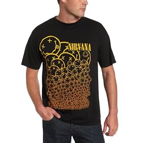 Buy Nirvana Mens Short Sleeve Many Smiles Tee Shirt made by FEA Merchandising now!
