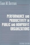 Performance And Productivity in Public And Nonprofit Organizations