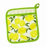 Jessie Steele Summer Lemons Square Pot-Mitt