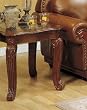 Cherry Finish Occasional End Table w/ Solid Wood Legs By Coaster Furniture