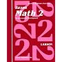 Saxon Math 2: An Incremental Development Part 1 & 2 (Workbook and Fact Cards-2  volume set)