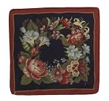 18 x 18 Handmade Knotted European New Area Rug From China - 60221