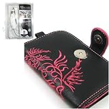 Pink Rebel Carrying case for Apple Ipod Video 30gb 60GB 80GB + Naztech Car Charger