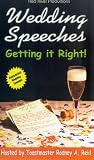 Wedding Speeches - Getting It Right [VHS]