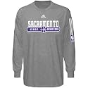 adidas Sacramento Kings Dark Ash Ball Horizon Long Sleeve T-shirt