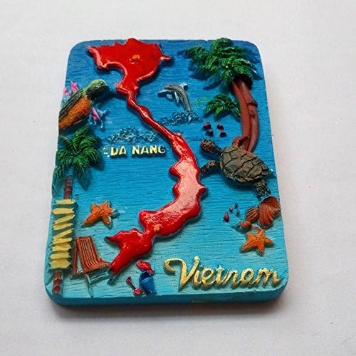 3D NEW Fashion Scenic Vietnam Refrigerator Fridge Magnet Sticker Ornament Craft Vietnam Souvenir Collection