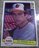 Cal Ripken Jr. 1982 Donruss Baseball Card #405 Baltimore Orioles excellent condition unsigned rooki