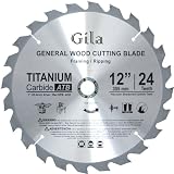 Buy 12-Inch 24 Teeth ATB Framing Carbide Saw Blade by Gilatools