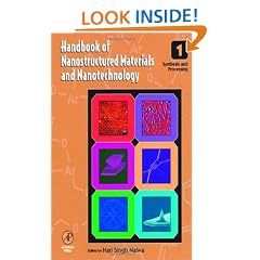 Handbook of Nanostructured Materials and Nanotechnology