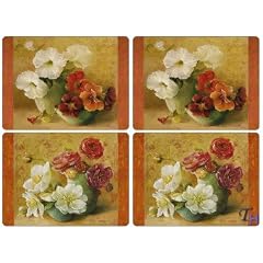 Pimpernel Tischsets - Floral Offering - 4er Satz
