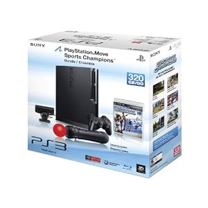 51E6iTLDByL. SL500 AA300  PlayStation 3 Slim 320GB PlayStation Move Bundle   $400 Shipped