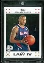 2007 08 Topps Acie Law Atlanta Hawks Rookie NBA Basketball Card #11