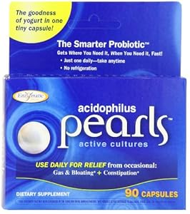 Enzymatic Therapy Acidophilus Pearls (90 Capsules)