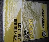 2009 Ski Doo MK Z TNT 600 HO E-TEC Service Shop Manual