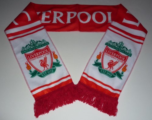 LIVERPOOL FC BADGE LOGO FOOTBALL SOCCER SCARF