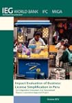 Impact Evaluation of Business License...