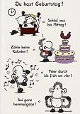 Produkt-Bild: Sheepworld Karte 'Du hast Geburtstag!'