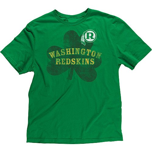Reebok Washington Redskins 2009 St. Patrick's Short Sleeve T-Shirt