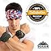 Tough Headband Neck Gaiter Mask for Men & Women - Neck Gaiter Face Mask & Dust Protection w/UV for Fishing, Running & Hiking