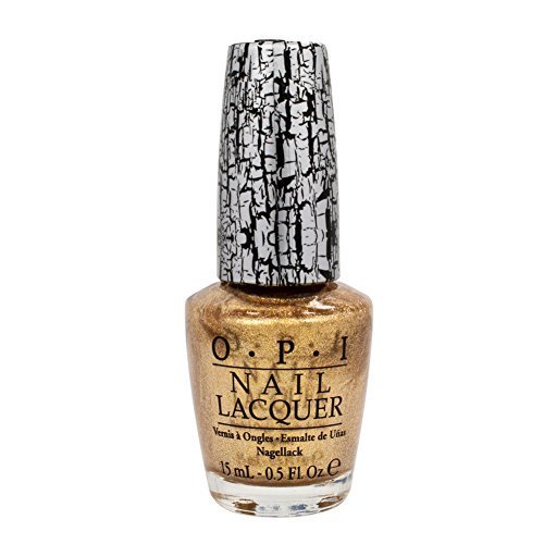Opi Shatter Collection Nail lacquer, Gold Shatter, 0.5 Fluid Ounce