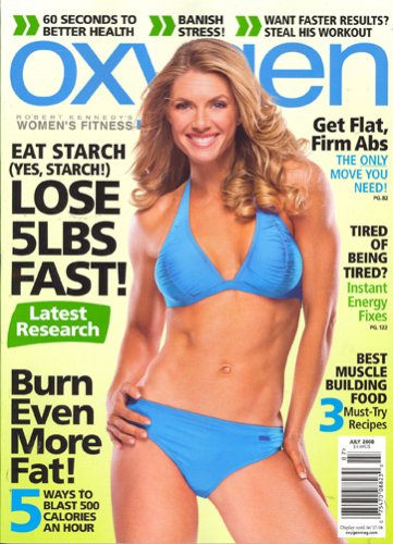 Oxygen, July 2008 Issue