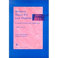 Business Basics for Law Students: Essential Concepts and Applications