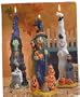 THREE HALLOWEEN CANDELS