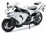 NewRay 1/12 Die-Cast Motorcycle: Kawasaki 2006 ZX-10R Ninja (Silver)