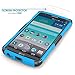 LG G3 Case, BUDDIBOX [HSeries] Heavy Duty Swivel Belt Clip Holster with Kickstand Maximal Protection Case for LG G3, (Blue)
