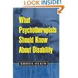 What Psychotherapists Should Know About Disability'