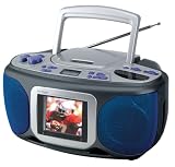Axion ACN-5410 4-Inch Portable LCD TV with CD Player and AM/FM Radio