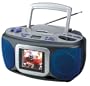 Axion ACN-5410 4-Inch Portable LCD TV with CD Player and AM/FM Radio