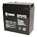UPG UB6420 - AGM Battery - Sealed Lead Acid - 6 Volt - 42 Ah Capacity - F2 Terminal