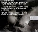 Font Folio 11.0 10-user Upgrade (from Font Folio Open Type v1.0) (PC/Mac)