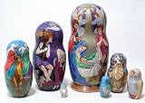Nativity Matryoshka 7pc./8