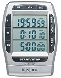 Bonjour Products Multi Time Kitchen Timer with Clock