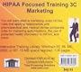 HIPAA Focused Training 3C Marketing (No. 3C)