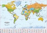 Global Mapping - Large World Political 1:30 Million (UK Maps)