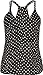 FULL TILT Dot Button Front Womens Tank