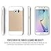 Galaxy S6 Edge Case, OBLIQ [Slim Meta][White/Gold] Thin Bumper Fit Armor Scratch Resist Metallic Finish Dual Layered Heavy Duty Hard Protection Hybrid High Quality Case (for Samsung Galaxy S6 Edge)