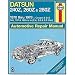 Datsun 240Z, 260Z & 280Z 1970 thru 1978 Coupe & 2 + 2 146, 157 & 168 cu in (2.4, 2.6 & 2.8 liter) Automotive Repair Manual
