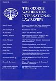 George Washington International Law Review