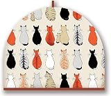 Produkt-Bild: 7CAW04 --- Kannenw&auml;rmer / Tea Cosy --- Cats in waiting - Katzen --- Ulster Weavers