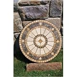 Alfresco Home 21-0810-CD Compass 48 Inch Round Beverage Chat Table - Center Disc Only