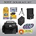 Accessory Kit for the Sony Handycam Camcorder DCR-DVD108 and DCR-DVD308