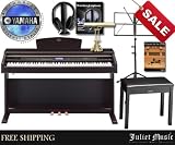 Yamaha Arius YDPV240 YDP-V240 88-Key Digital Piano Delux bundle